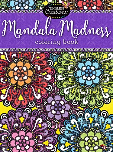 Cra-Z-Art Mandala Madness Creative Coloring Book 64 Page