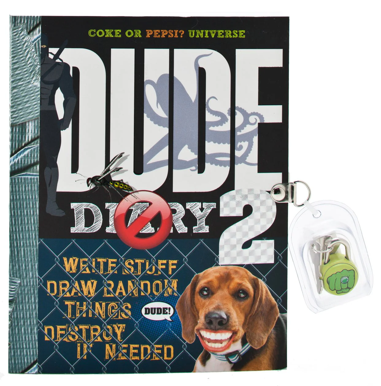 Dude Diary 2: Write Stuff, Draw Random Things, Destroy If Needed