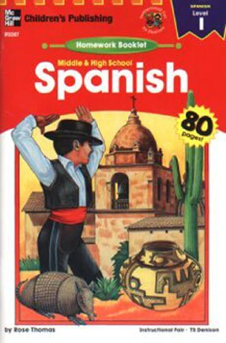 FRANK SCHAFFER PUBLICATIONS HOMEWORK BOOKLET SPANISH 1 MID/HSLEVEL 1 MIDDLE/HIGH SCHOOL