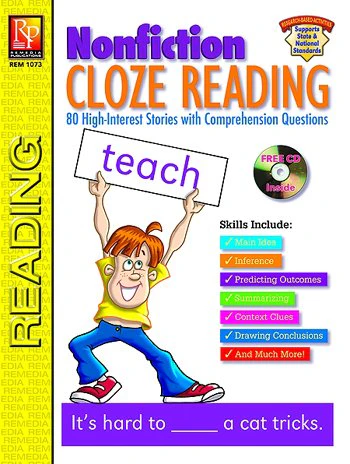 Remedia Publications Nonfiction Cloze Reading